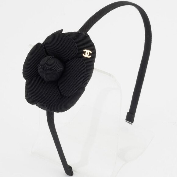 CHANEL Black Alice Band - Picture 1 of 11